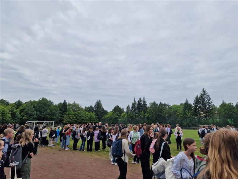 Erster Schultag neue Goldene Aue.