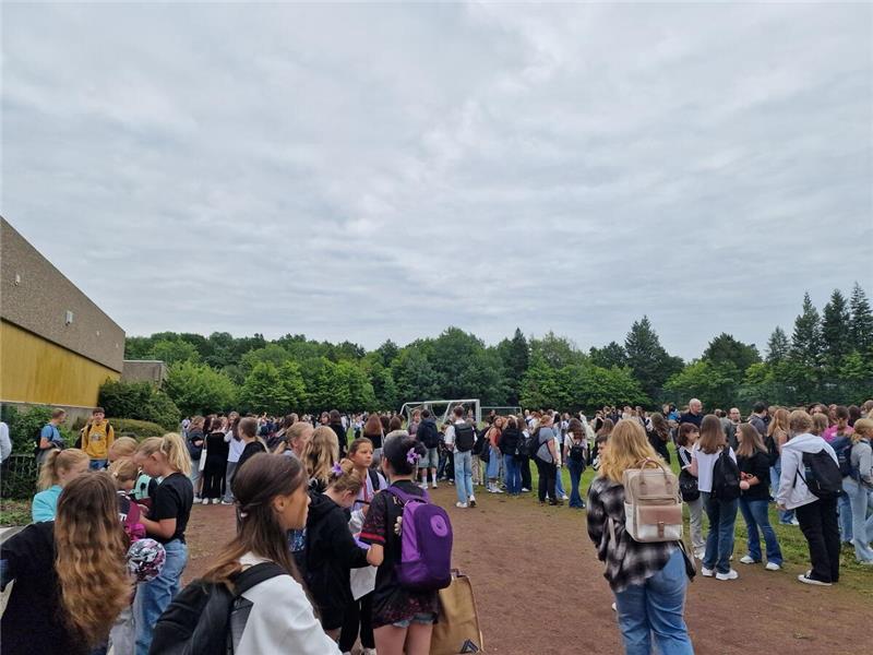 Erster Schultag neue Goldene Aue.