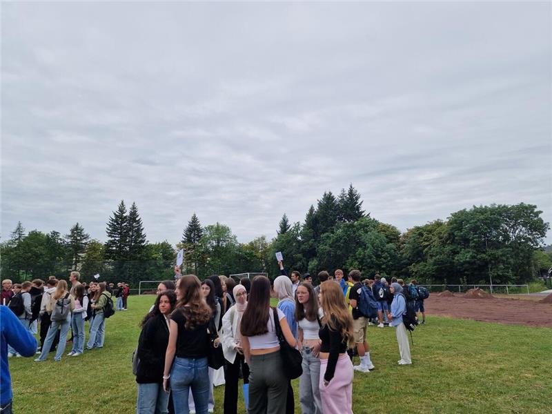 Erster Schultag neue Goldene Aue.