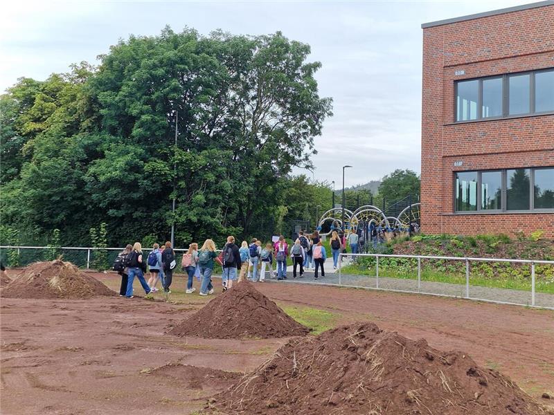 Erster Schultag neue Goldene Aue.