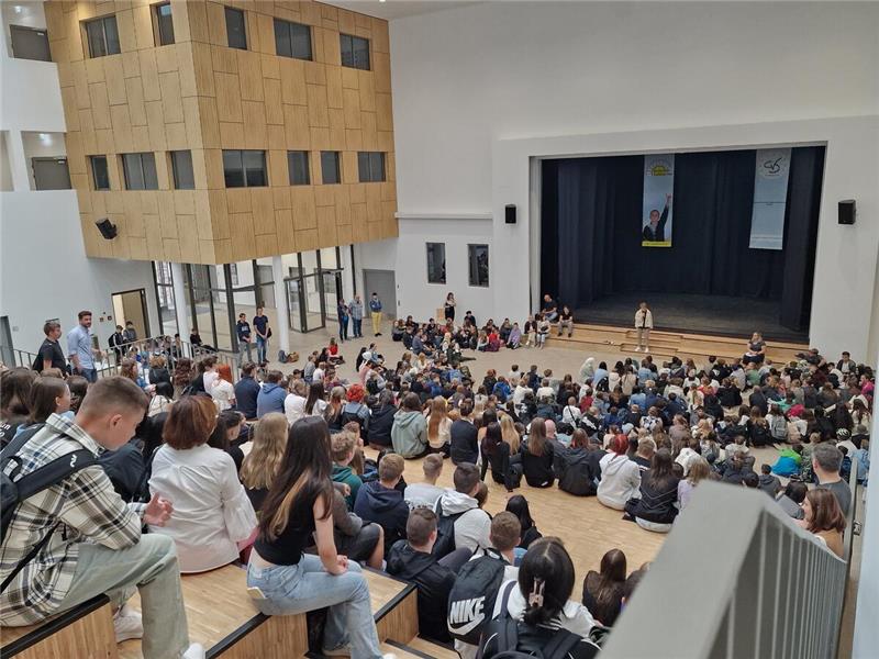 Erster Schultag neue Goldene Aue.