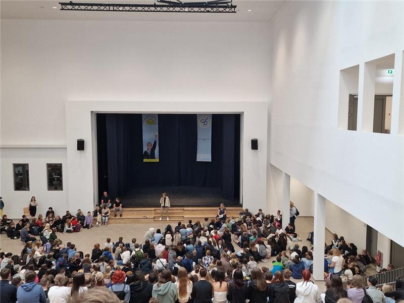 Erster Schultag neue Goldene Aue.