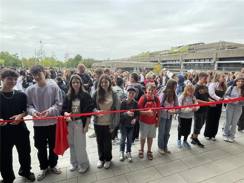 Erster Schultag neue Goldene Aue