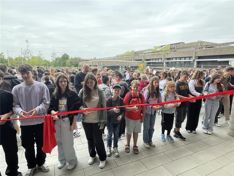 Erster Schultag neue Goldene Aue