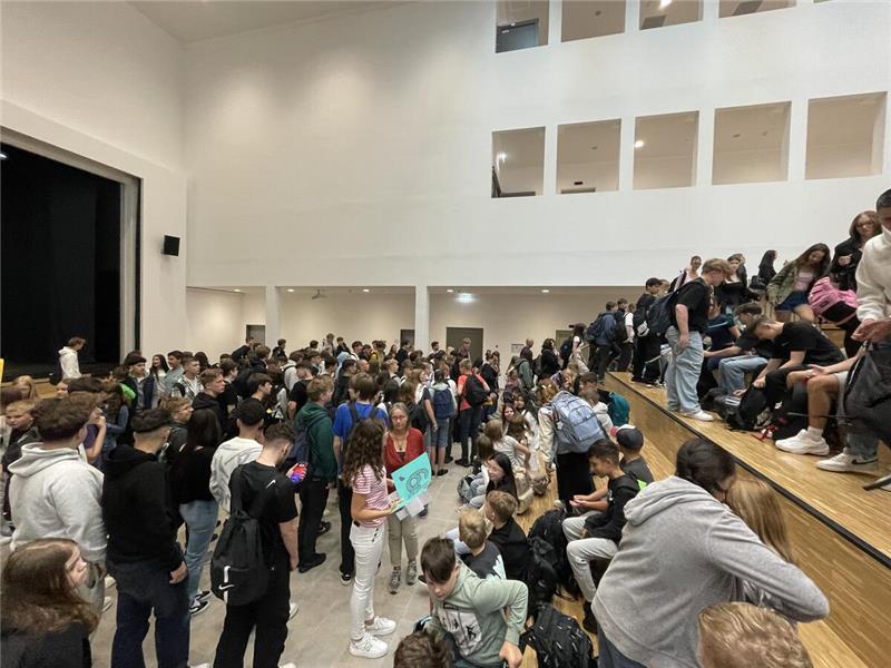 Erster Schultag neue Goldene Aue