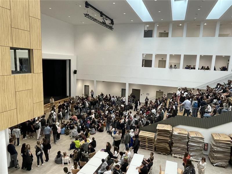 Erster Schultag neue Goldene Aue