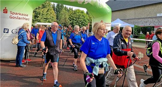 Erstmals findet der Nordic-Walking-Cup in Clausthal-Zellerfeld statt. Der Wintersportverein richtet ihn aus. Foto: Knoke