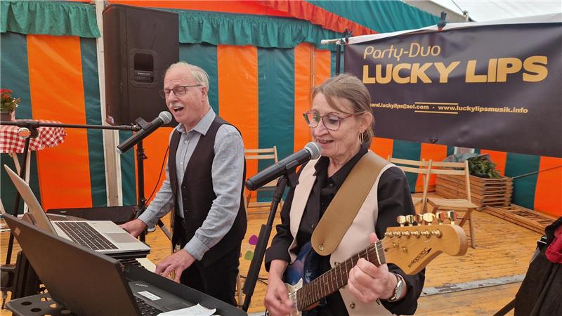 Erstmals treten die Lucky Lips bei der Proklamation der Hohegeißer Schützen auf.