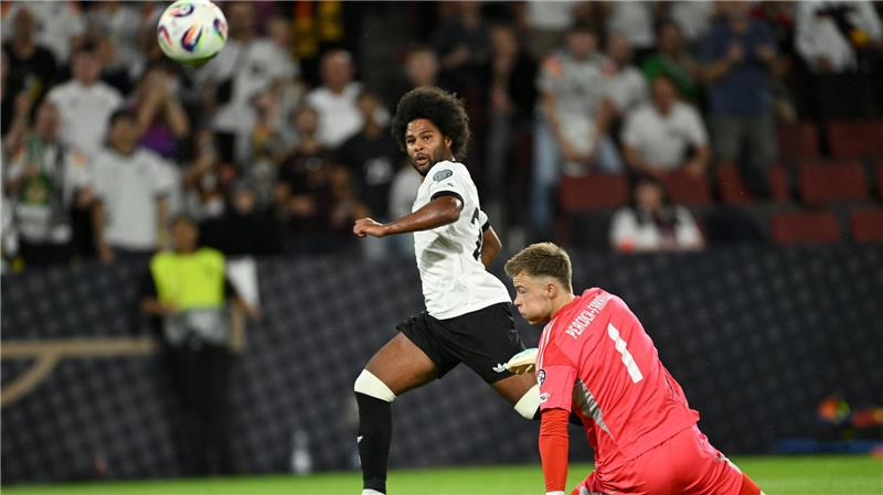 Später Doppelschlag erlöst Nagelsmann gegen Nordirland Erzielte das 1:0 für Deutschland: Serge Gnabry