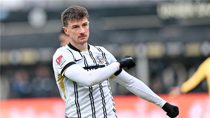 Erzielte den verdienten Ausgleich für Elversberg: Lukas Petkov.