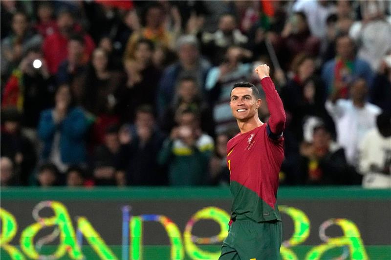 Alleiniger Weltrekordhalter: Ronaldo mit 197. Länderspiel Erzielte in seinem 197. Länderspiel für Portugal zwei Tore: Superstar Cristiano Ronaldo.