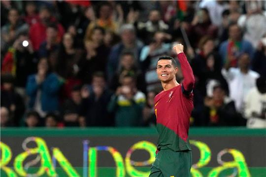 Erzielte in seinem 197. Länderspiel für Portugal zwei Tore: Superstar Cristiano Ronaldo.