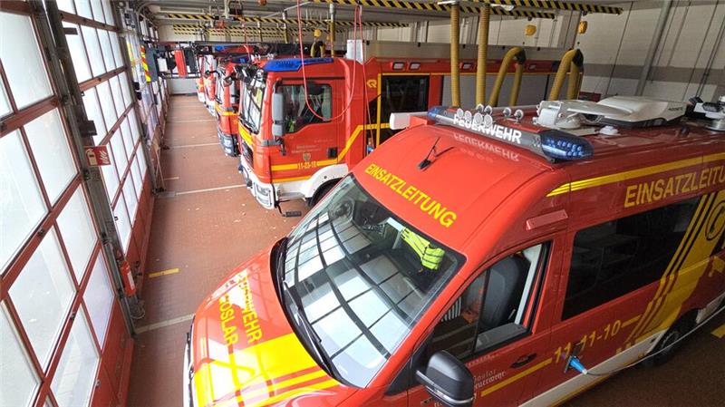 Es geht um Werte und Einsatzfähigkeit: Die Feuerwache in Goslar ist durch Brandmeldeanlage und Alarmanlage gesichert.