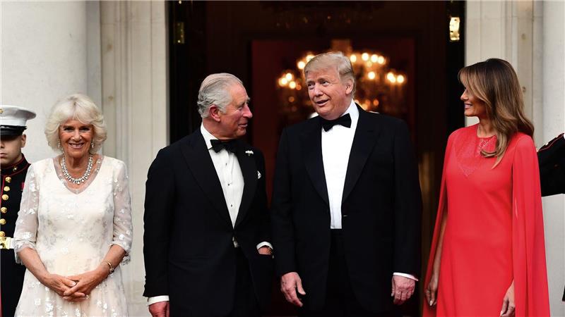 Es ist bereits der zweite Staatsbesuch Trumps in Großbritannien. Schon während seiner ersten Amtszeit wurde ihm der rote Teppich ausgerollt. (Archivfoto)
