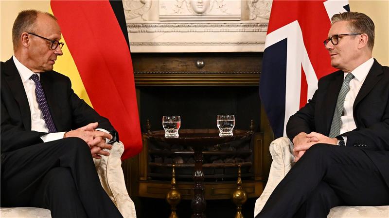 Es ist der Antrittsbesuch von Kanzler Merz in London - einer seiner bisher wichtigsten.
