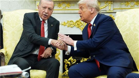 Es ist der erste Besuch für Erdogan im Weißen Haus seit 2019