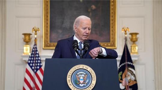 „Es ist ein Fahrplan für einen dauerhaften Waffenstillstand und die Freilassung aller Geiseln“: Joe Biden.