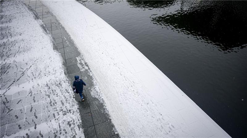 Es kann glatt werden in Deutschland. 