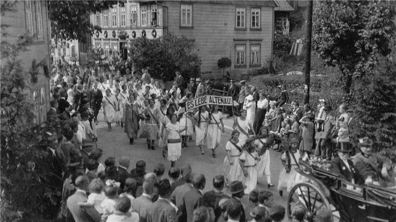 „Es lebe Altenau“: Die Resonanz beim ersten Heimatfest im Jahr 1926 ist gigantisch.