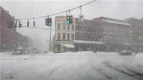 Es werden massive Schneefälle in den USA erwartet.