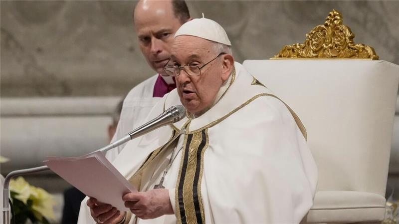 Auch zu Weihnachten kein Ende des Gaza-Kriegs in Sicht Es wird erwartet, dass der Papst sich bei den Weihnachts-Gottesdiensten eindringlich gegen Krieg aussprechen wird. (Archivbild)