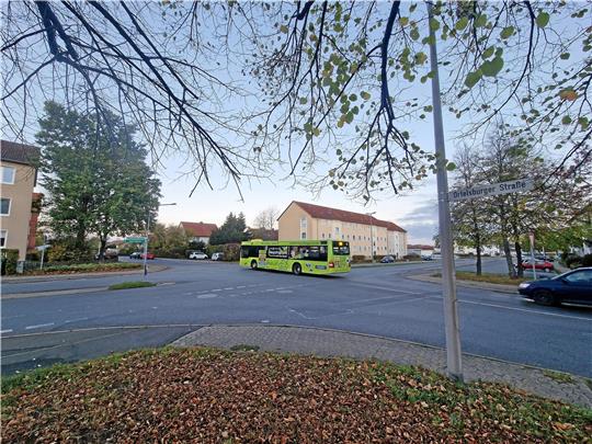 Es wird teurer: An der Kreuzung von Bromberger, Ortelsburger und Marienburger Straße soll ein Kreisel gebaut werden.  Foto: Sowa