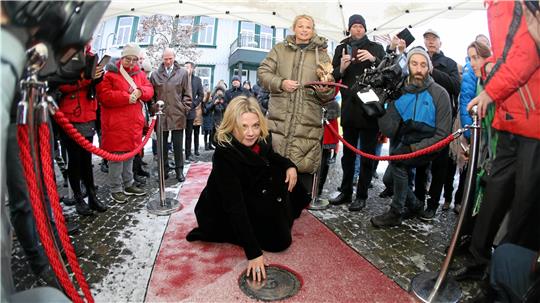 Es wurde eine Paul-Lincke-Ring-Verleihung im Winter: 2023 erhielt Annett Louisan die Auszeichnung.  Archivfoto: Frank Neuendorf