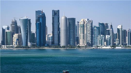 Etwa in Doha waren erneut Explosionen zu hören. (Archivbild)