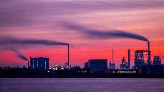 Etwas Hoffnung in Krisenzeiten: Der Jahresauftakt war überraschend gut für die deutsche Wirtschaft. (Archivbild)