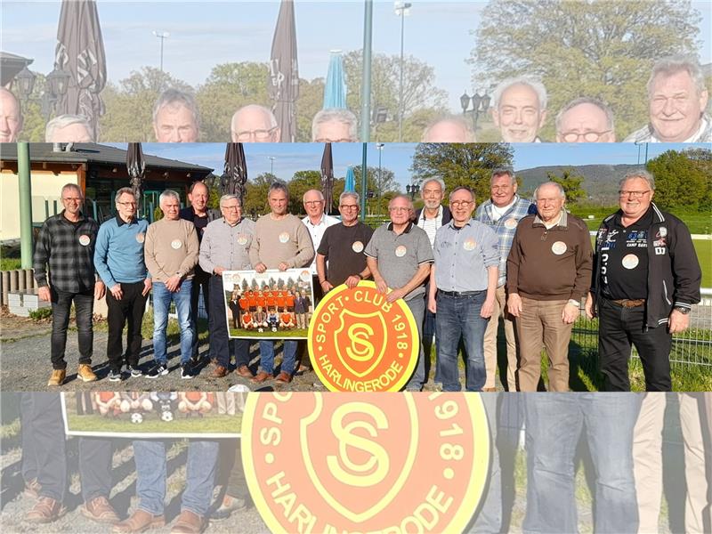Auch ein Schnee-Chaos stoppt den SC 18 nicht Etwas reifer geworden als auf dem linken Foto sind sie schon, die Harlingeröder Meister der Fußball-Saison 1978/79: Uwe Fricke, Bernd Bormann, Henning Golz, Frank Weber, Jürgen Krüger, Detlef Bosse, Bernd Niemeyer, Michael Alter, Hartmut Duczek, Detlef Beer, Werner Genzik, Jochen Fricke und Dieter Schwänig. Rechts „Puttchen“ Krüger mit seiner neuen Kapitänsbinde. Foto: Knof