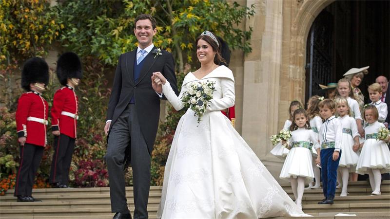 Prinzessin Eugenie verrät Namen ihrer Tochter Eugenie und ihr Mann Jack gaben sich 2018 das Ja-Wort. (Archivbild)