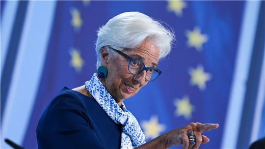 Europa hat es nach Ansicht von EZB-Präsidentin Lagarde selbst in der Hand, sein Wachstum in einer Welt im Umbruch zu sichern. (Archivbild)