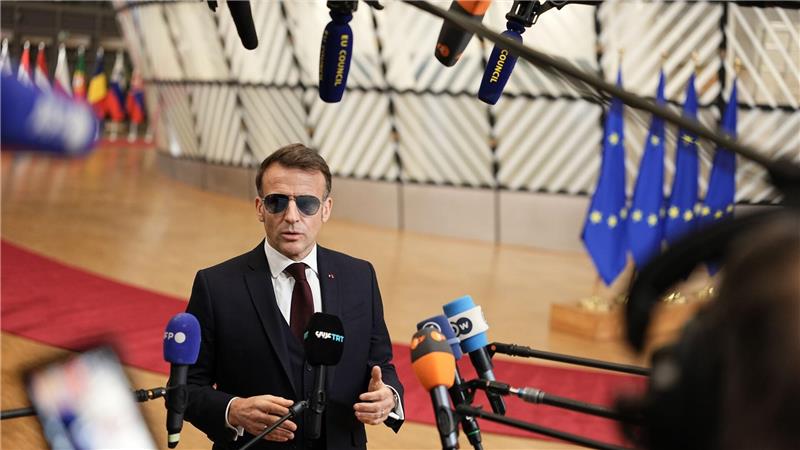 Europa könne sich Respekt verschaffen, wenn es bedroht werde, meint Frankreichs Präsident Emmanuel Macron.