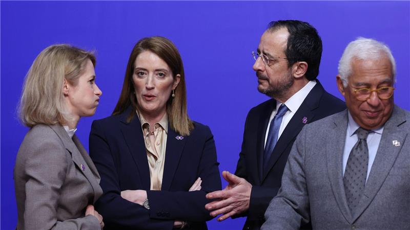 Europäische Spitzenpolitiker tauschen sich zum Thema Wettbewerbsfähigkeit aus. 