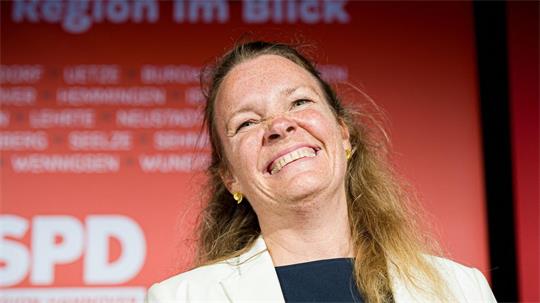Eva Bender (SPD), Regionspräsidentkandidatin für die Region Hannover, landete schon in der ersten Runde auf dem ersten Platz. (Archivbild)