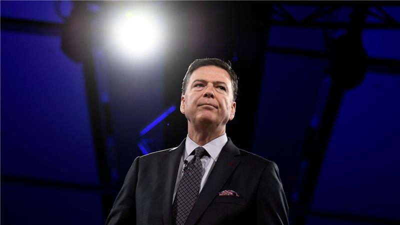 Ex-FBI-Chef Comey hat Ärger wegen eines Fotos mit Muscheln am Strand. (Archivbild)