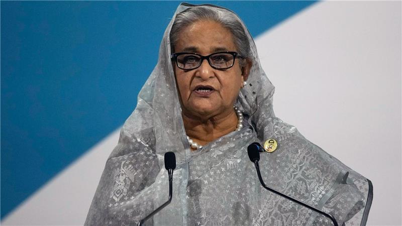 Ex-Ministerpräsidentin Hasina warf dem Gericht in einer ersten Reaktion vor, es habe eine „politisch motivierte“ Entscheidung getroffen. (Archivbild)