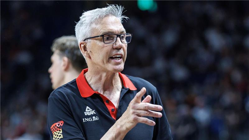 „Enormen Job gemacht“: Herbert lobt EM-Coach Ibrahimagic Ex-Nationaltrainer Gordon Herbert führte die deutschen Basketballer 2023 zum WM-Titel. (Archivbild)