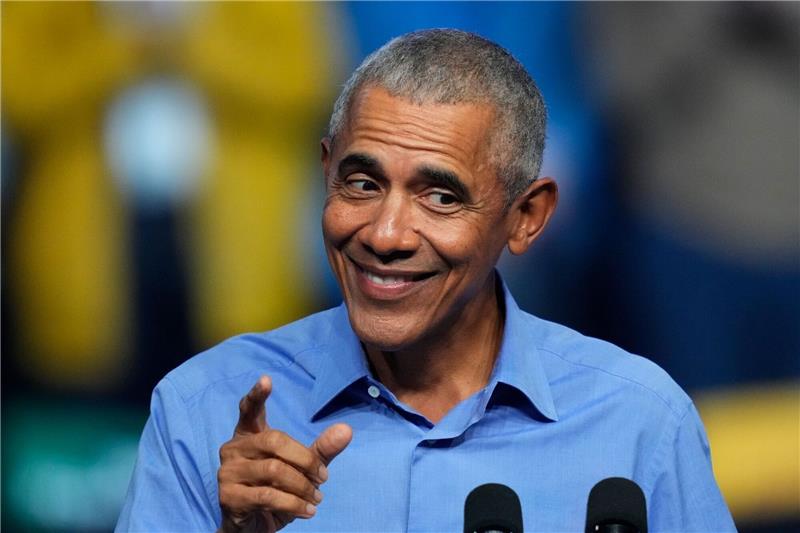 Barack Obama: Bei Beliebtheit an vierter Stelle der Familie Ex-US-Präsident Barack Obama sprach bei einem Auftritt in Zürich über seine Familie.