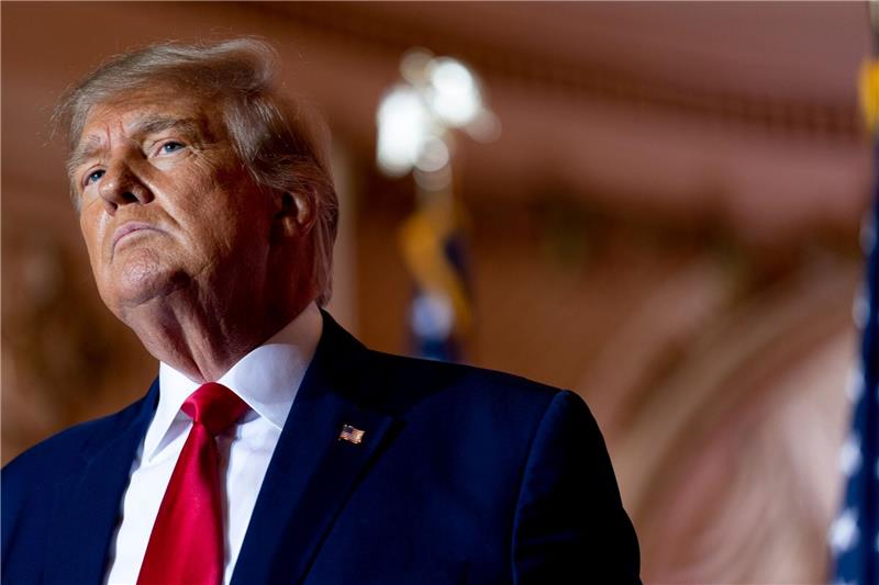 Trump kann Herausgabe von Steuerunterlagen nicht aufhalten Ex-US-Präsident Donald Trump in seinem Anwesen Mar-a-Lago.