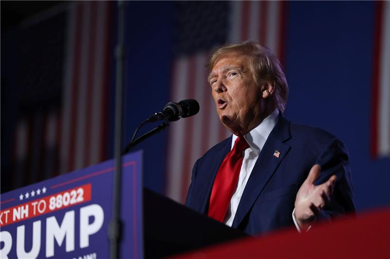 Ex-US-Präsident Donald Trump liegt in allen Umfragen der Republikaner klar vorne.