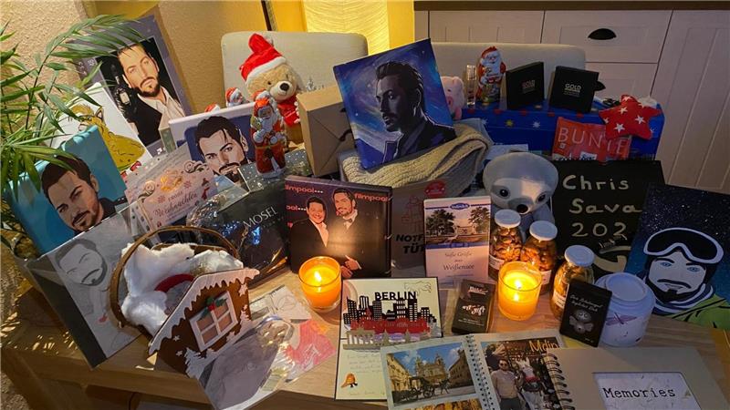 Chris Savaj pendelt zwischen TV-Ruhm und dem Alltag im Oberharz Extreme Fanliebe: Chris Savaj erhält viel Post mit Zeichnungen und Geschenken von Fans.