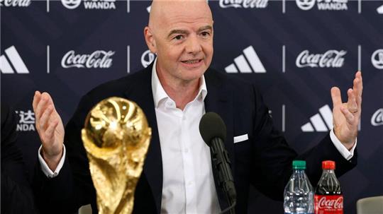 FIFA-Präsident Gianni Infantino bekam für seine WM-Pläne keinerlei Widerspruch. 