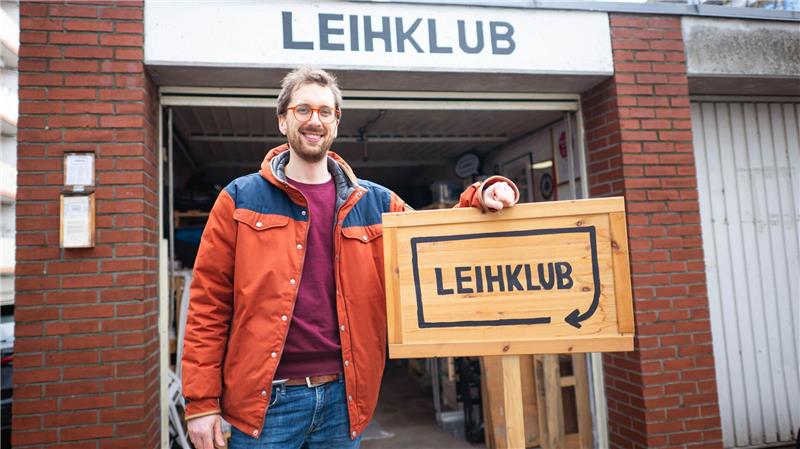 Fabian Oestreicher hatte die Idee zum Leihklub. 