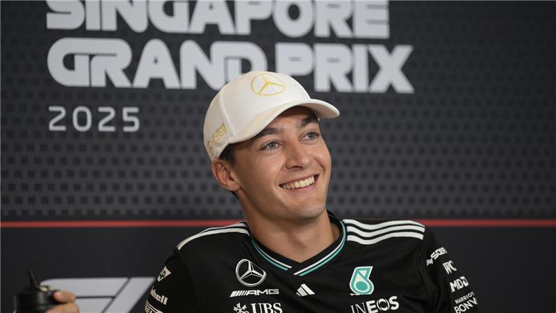 Hitze-Ernstfall: Formel-1-Regel greift erstmals in Singapur Fahrersprecher George Russell begrüßt die neue Hitze-Regel der Formel 1.