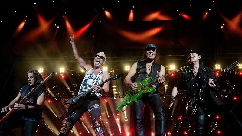 60 Jahre Scorpions: Darum sind sie solche Weltstars Fans schwärmen von der Energie der Scorpions auf der Bühne. (Archivbild)