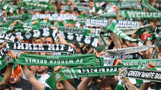 Fans von Werder Bremen. (Archiv) 