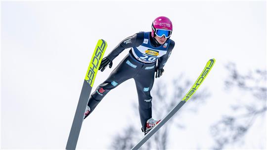 Felix Hoffmann hat es erstmals in seiner Karriere auf das Podest im Weltcup geschafft.