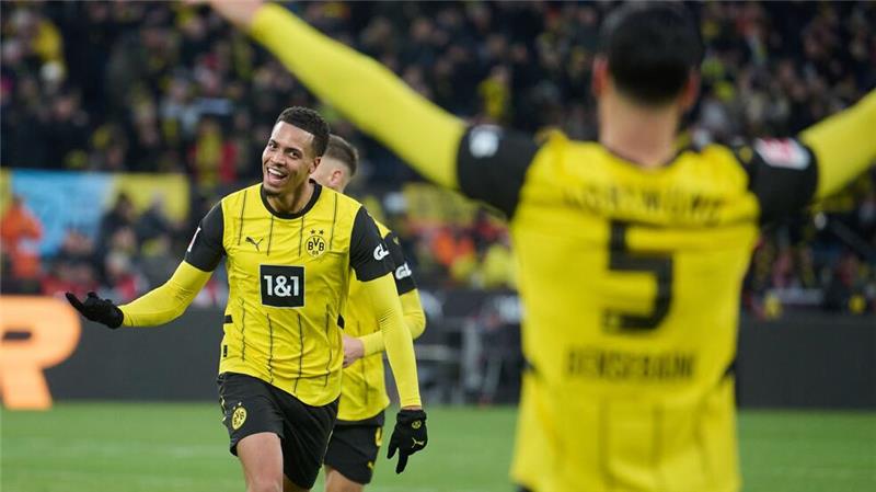 BVB bleibt eine Heim-Macht: Klarer Sieg gegen Freiburg Felix Nmecha ebnete dem BVB mit seinem Tor den Sieg