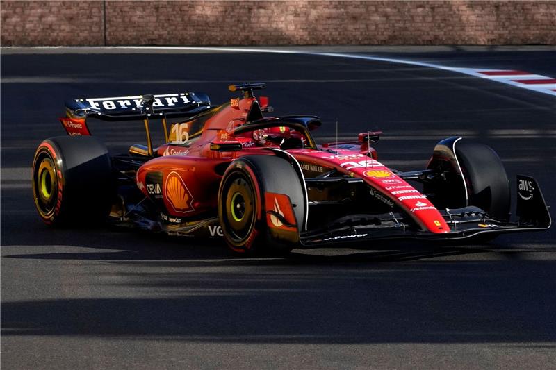 Leclerc startet von Platz eins in Formel-1-Sprint in Baku Ferrari-Pilot Charles Leclerc startet beim Sprint von ganz vorne.